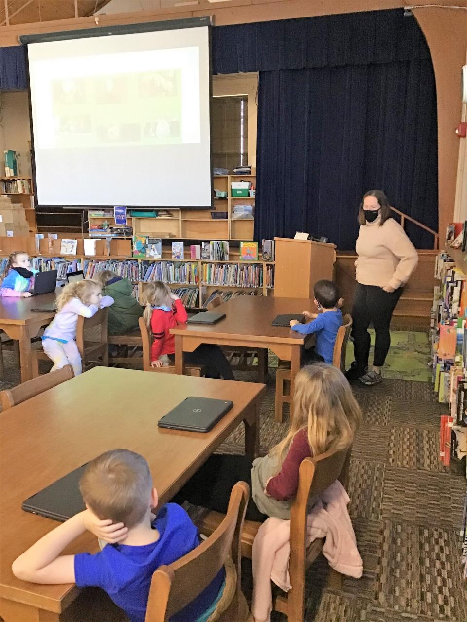 Lauren Fevrier, Librarian at Bonny Kate Elementary School.