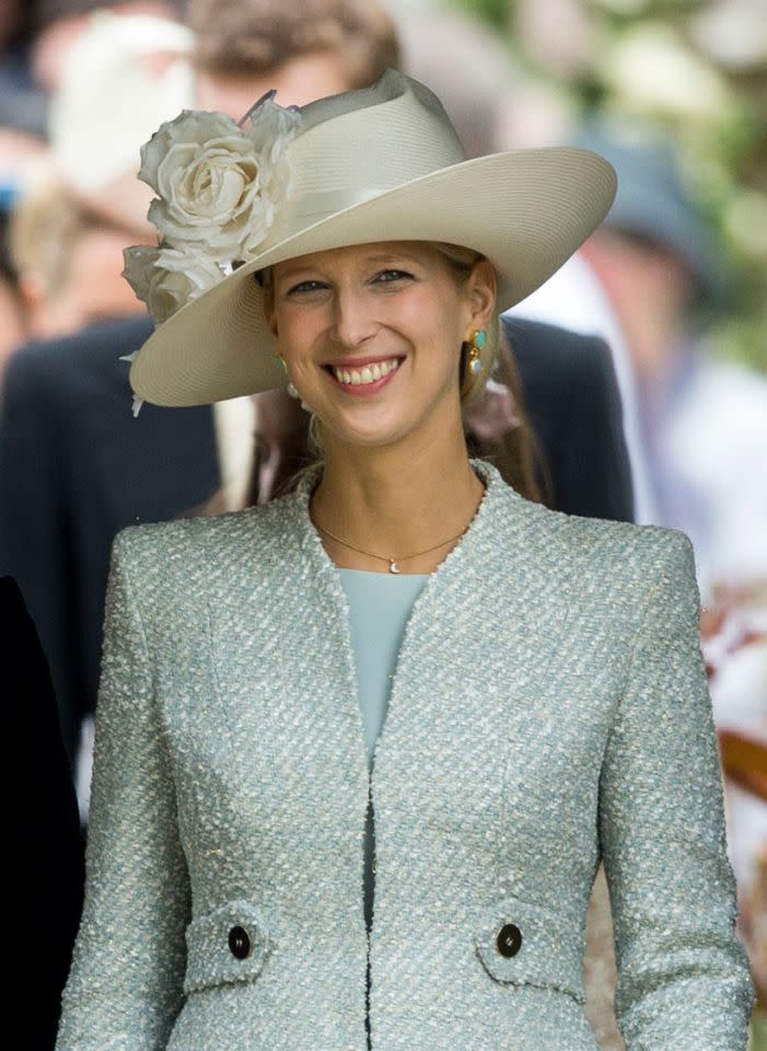 Lady Gabriella Windsor ist ein Mitglied der royalen Familie und hat am selben Tag Geburtstag wie der neugeborene Prinz. Quelle: Getty