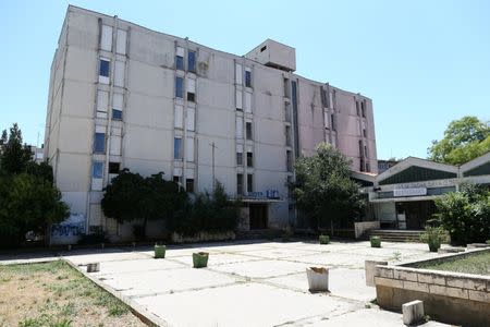 Hotel Iz, where Luka Modric lived in Zadar, Croatia, July 14, 2018. REUTERS/Antonio Bronic