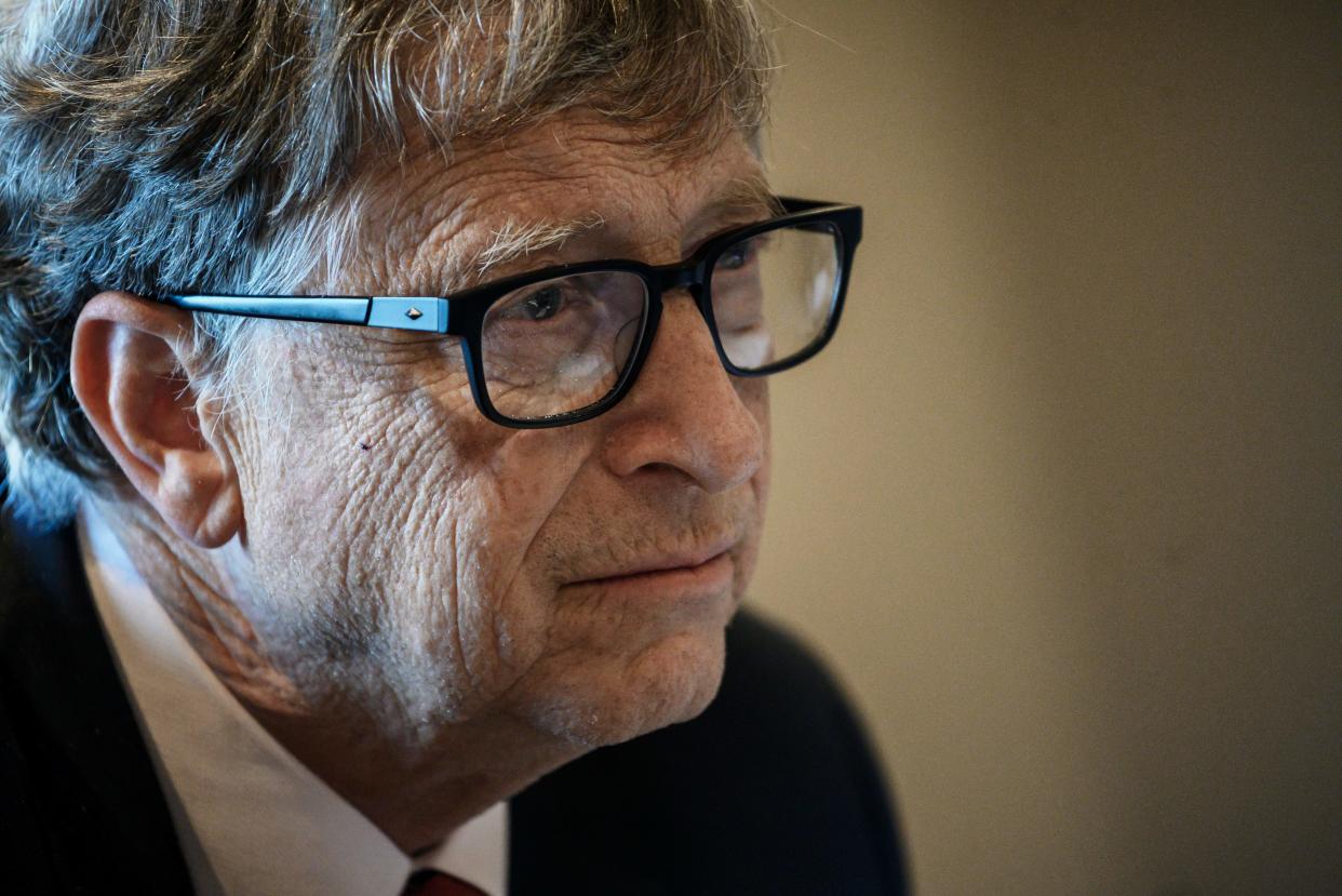 <p>Bill Gates , cofundador de Microsoft y uno de los hombres más ricos del planeta, dijo que Donald Trump debería eventualmente reactivar su cuenta de Twitter</p> (AFP via Getty Images)