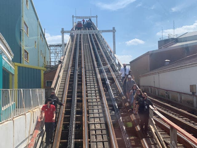 Ride breaks down at Blackpool Pleasure Beach