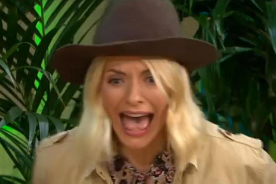 Help! Holly Willoughby was screaming in terror ITV