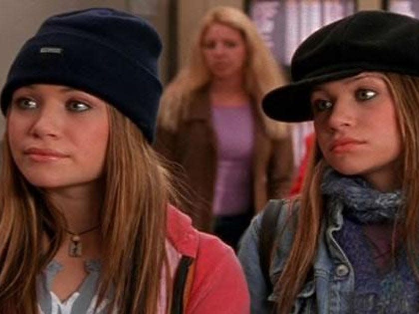 Mary-Kate and Ashley Olsen in "Getting There."