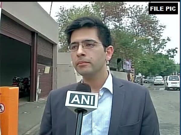 AAP leader Raghav Chadha. (Photo/ANI)