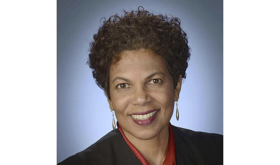 FILE - This undated photo provided by the Administrative Office of the U.S. Courts, shows U.S. District Judge Tanya Chutkan. The Justice Department is challenging efforts by ex-President Donald Trump to disqualify the Washington judge presiding over the case charging him with plotting to overturn the 2020 election. (Administrative Office of the U.S. Courts via AP, File)