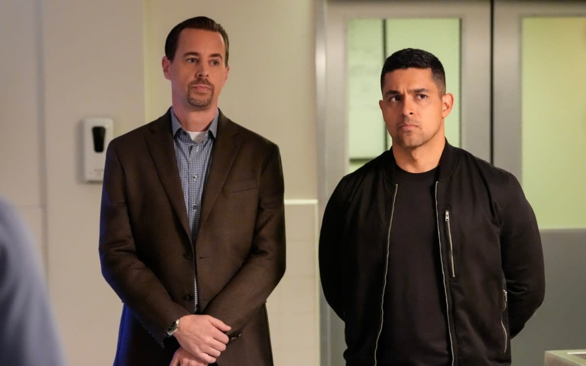 Sean Murray, Wilmer Valderrama<p>Photo: Robert Voets/CBS</p>