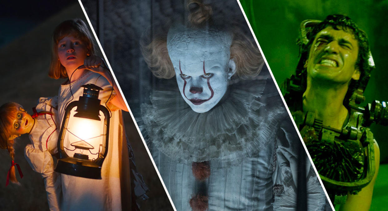 Annabelle Creation, It: Chapter Two, Saw II (credit: Warner Brothers, Lionsgate)