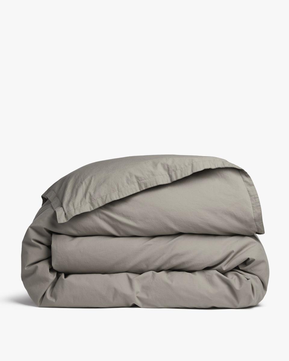 <p><strong>Parachute Home</strong></p><p>parachutehome.com</p><p><strong>$130.00</strong></p><p><a href="https://go.redirectingat.com?id=74968X1596630&url=https%3A%2F%2Fwww.parachutehome.com%2Fproducts%2Fpercale-duvet-cover&sref=https%3A%2F%2Fwww.townandcountrymag.com%2Fstyle%2Fhome-decor%2Fg42745707%2Fthe-weekly-covet-february-3-2023%2F" rel="nofollow noopener" target="_blank" data-ylk="slk:Shop Now;elm:context_link;itc:0;sec:content-canvas" class="link ">Shop Now</a></p><p>"I recently splurged on sheets and a duvet cover from Parachute and honestly? I'm so glad I did. I've never felt cozier in bed." <em>—Ana Osorno, Social Media Editor</em></p>
