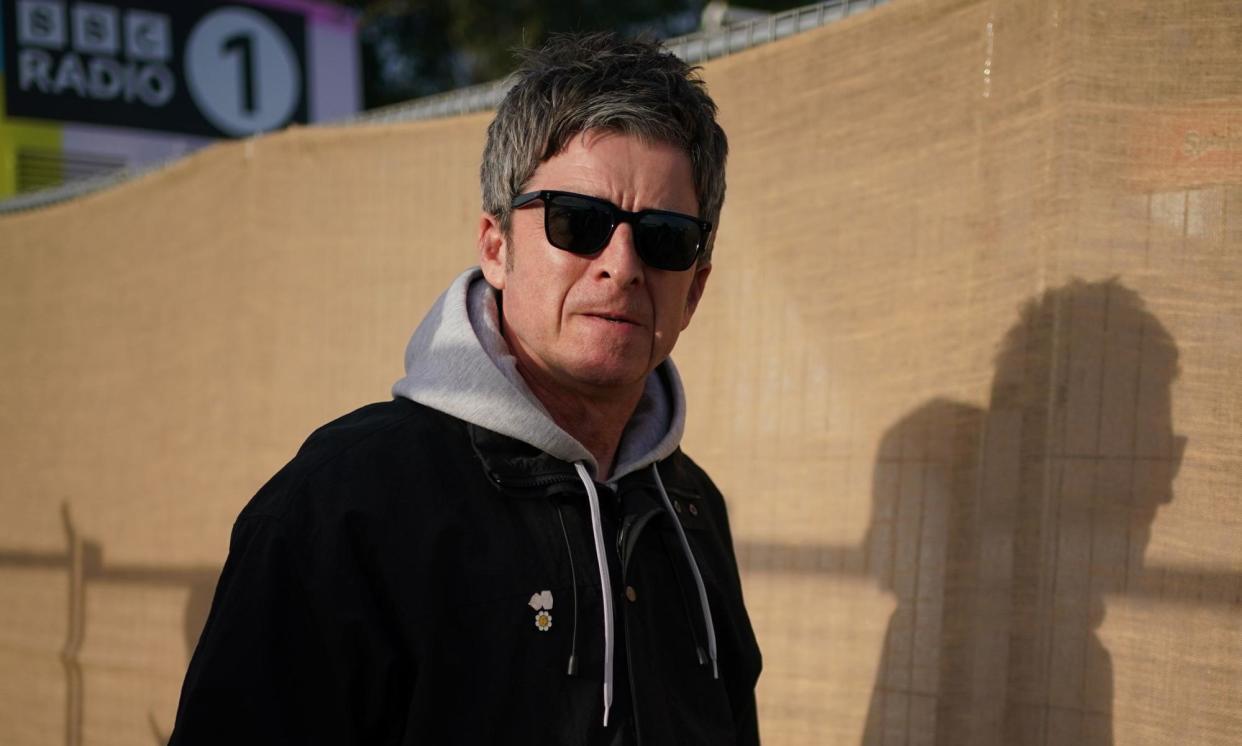 <span>Noel Gallagher at 2024’s Glastonbury festival.</span><span>Photograph: Yui Mok/PA</span>