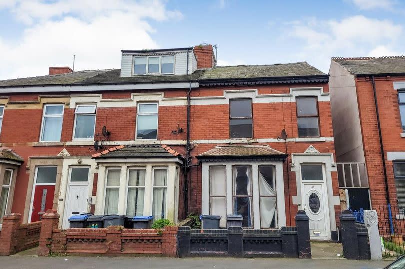 This Blackpool home is on sale via auction