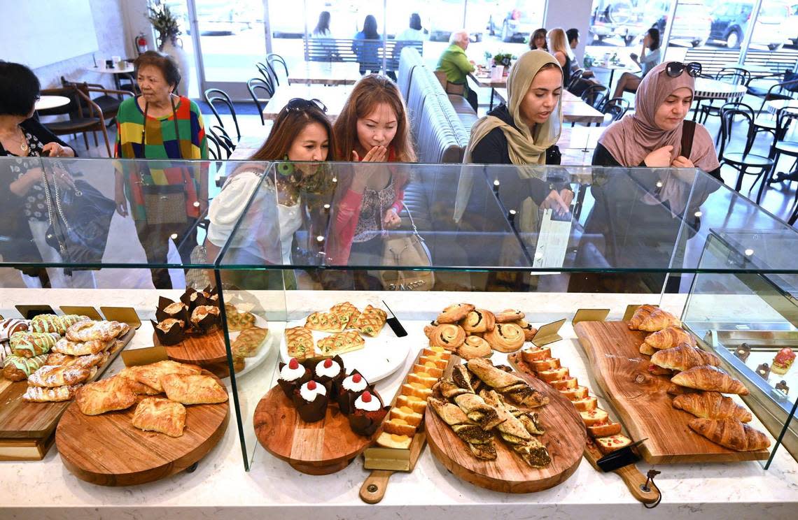 Fine pastries are showcased at Yava Bakery and Cafe, photographed Monday, Oct. 3, 2022 in Fresno.