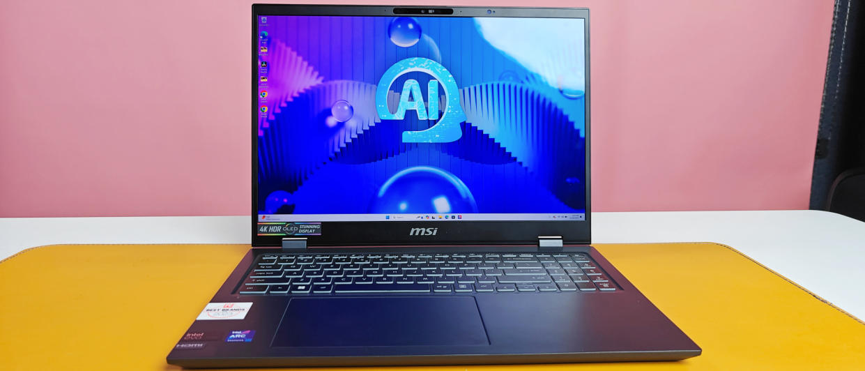  MSI Prestige 16 AI Evo  review: The MSI Prestige 16 AI Evo is a fruit-slaying badass laptop. 