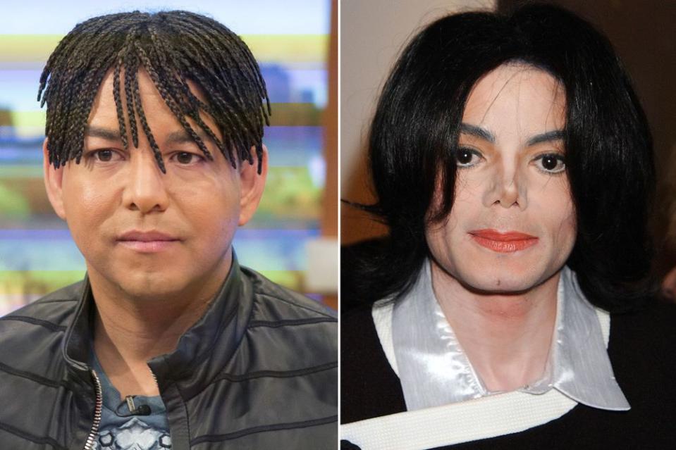 Taj Jackson and Michael Jackson