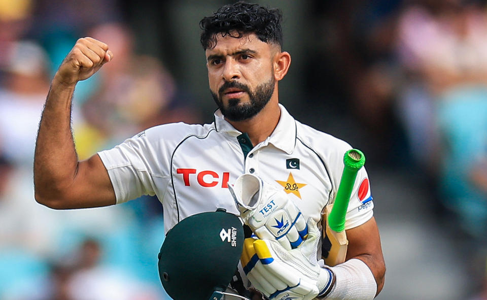 Aamir Jamal, pictured here in the third Test between Australia and Pakistan.