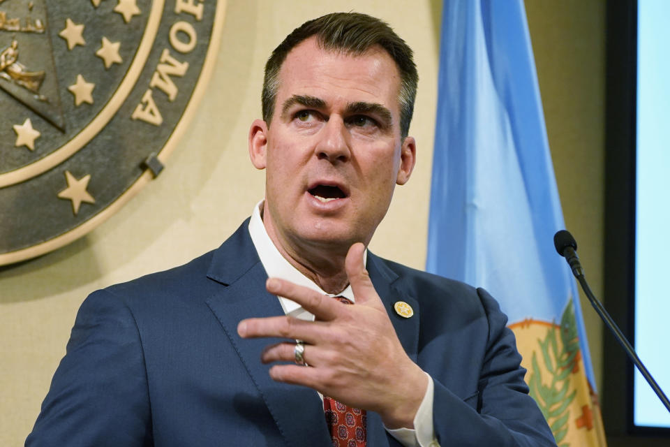 Oklahoma Gov. Kevin Stitt 