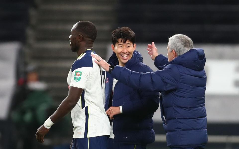 Mourinho, Son and Sissoko