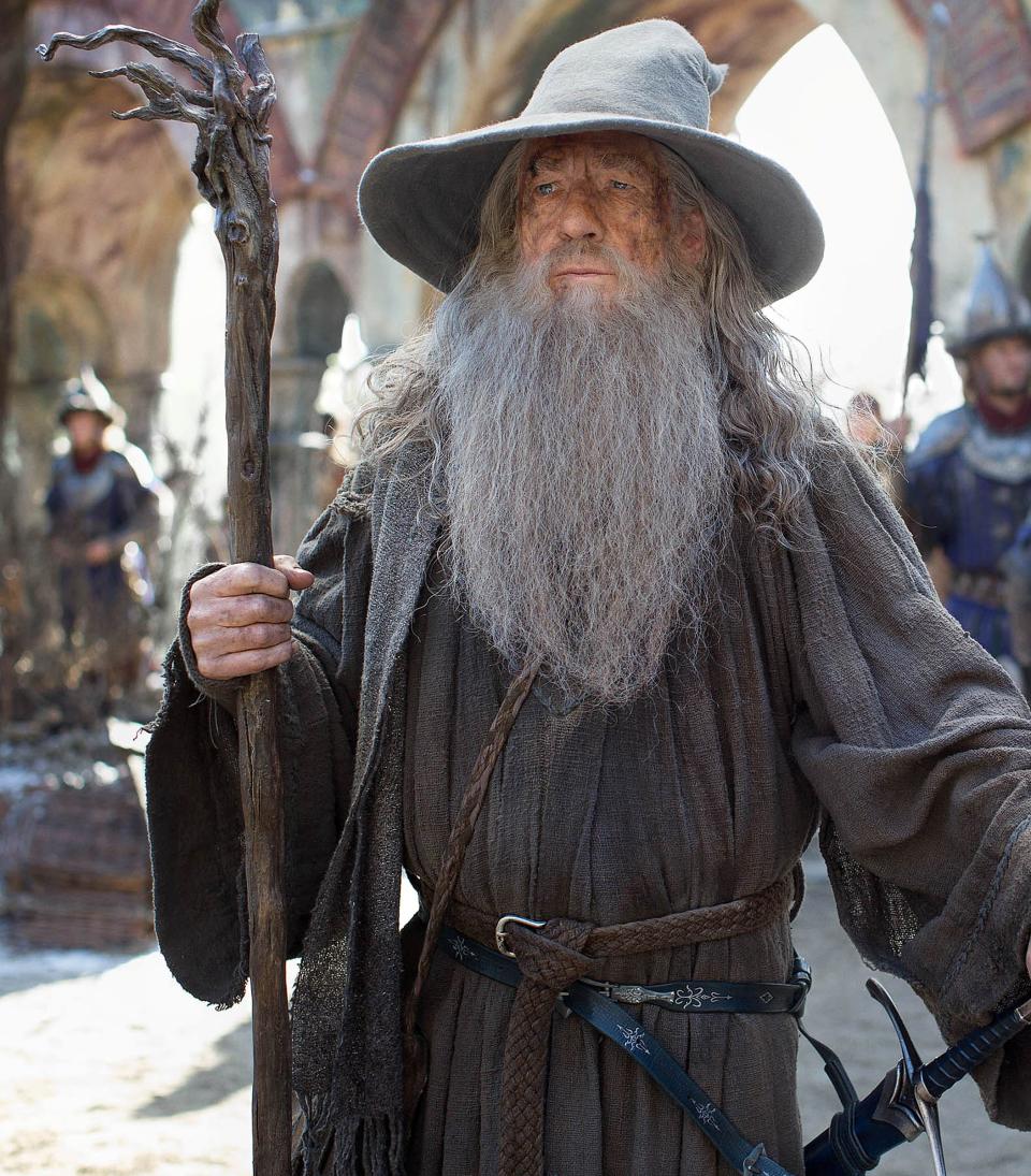 Ian McKellen in "The Hobbit: The Battle of the Five Armies."