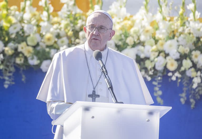 El papa Francisco, el pasado 13 de septiembre, en Bratislava