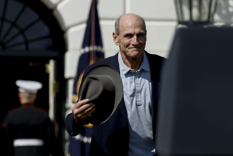 James Taylor arrives to perform during an event on the South Lawn of the White House in Washington, D.C., on September, 13, 2022. The singer turns 76 on March 12. File Photo by Sam Corum/UPI