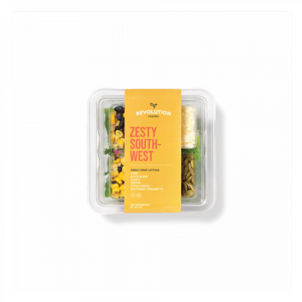 Revolution Farms Zesty Southwest salad kit