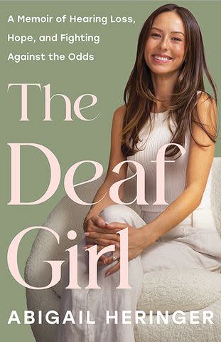 <p>Sourcebooks</p> 'The Deaf Girl' by Abigiail Heringer, the first Deaf contestant on 'The Bachelor'