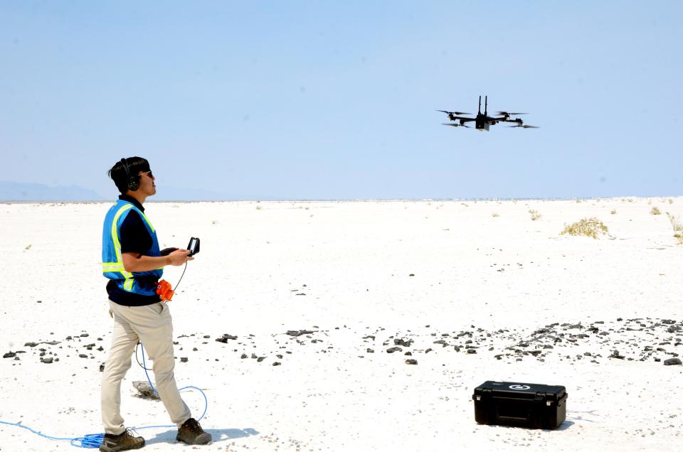 White Sands Missile Range personnel supporting NASA and  Boeing's Orbital Flight Test-2 (OFT-2) landing and recovery of the Starliner  spacecraft participated in a Mission Dress Rehearsal on May 18, 2022 at White  Sands Space Harbor.