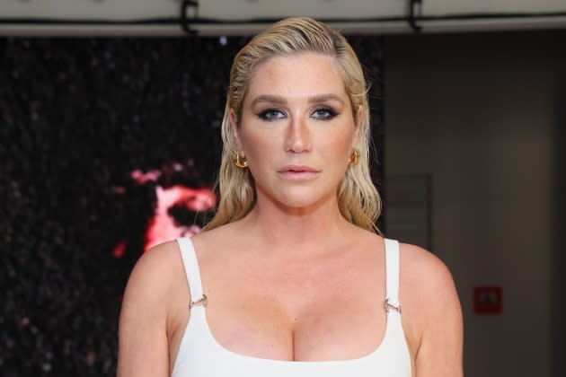Art Exhibition Curated By Kesha And Brian Roettinger To Celebrate The Release Of Kesha's New Album "Gag Order" - Credit: Rodin Eckenroth/Getty Images for ABA