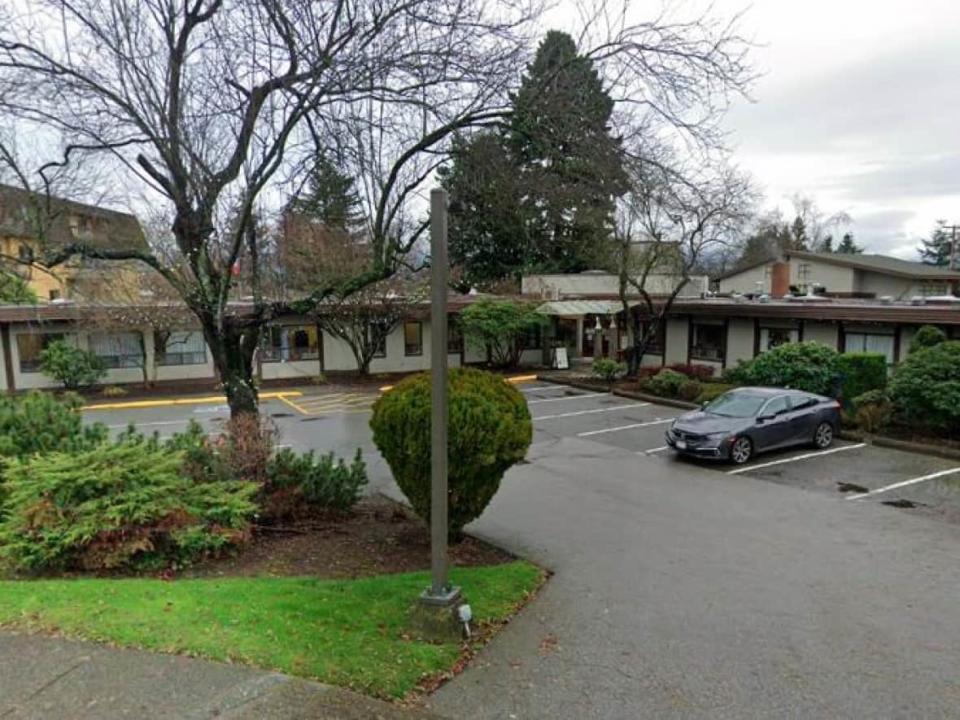 Willingdon Care Centre in Burnaby, B.C., is experiencing one of the most significant outbreaks of COVID-19 in the province. More than 100 people have been diagnosed with the disease. (Google Streetview - image credit)