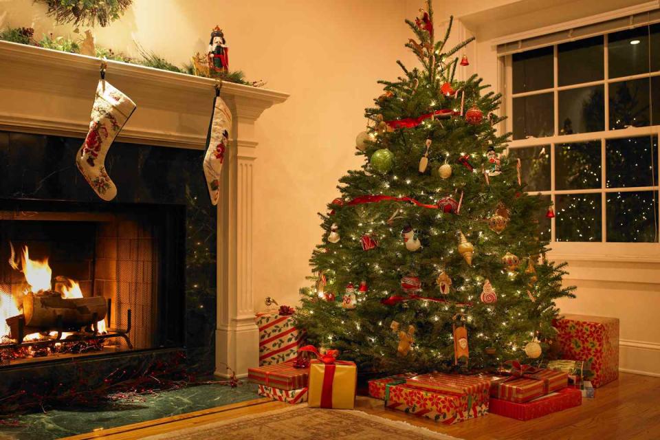 <p>Getty</p> Stock image of Christmas decor