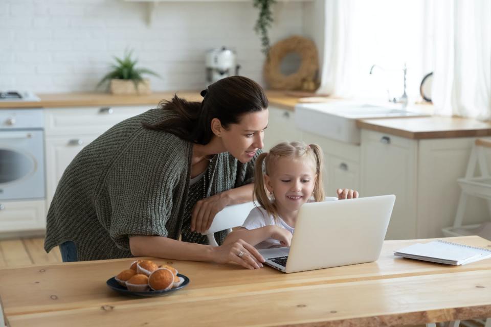 Online schooling allowed some families with parents working in other provinces to be geographically reunited. (Shutterstock)