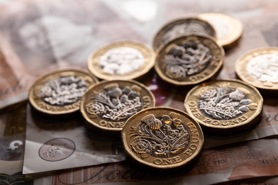 The pound rebounded from record lows on Tuesday. Photo: Matt Cardy/Getty