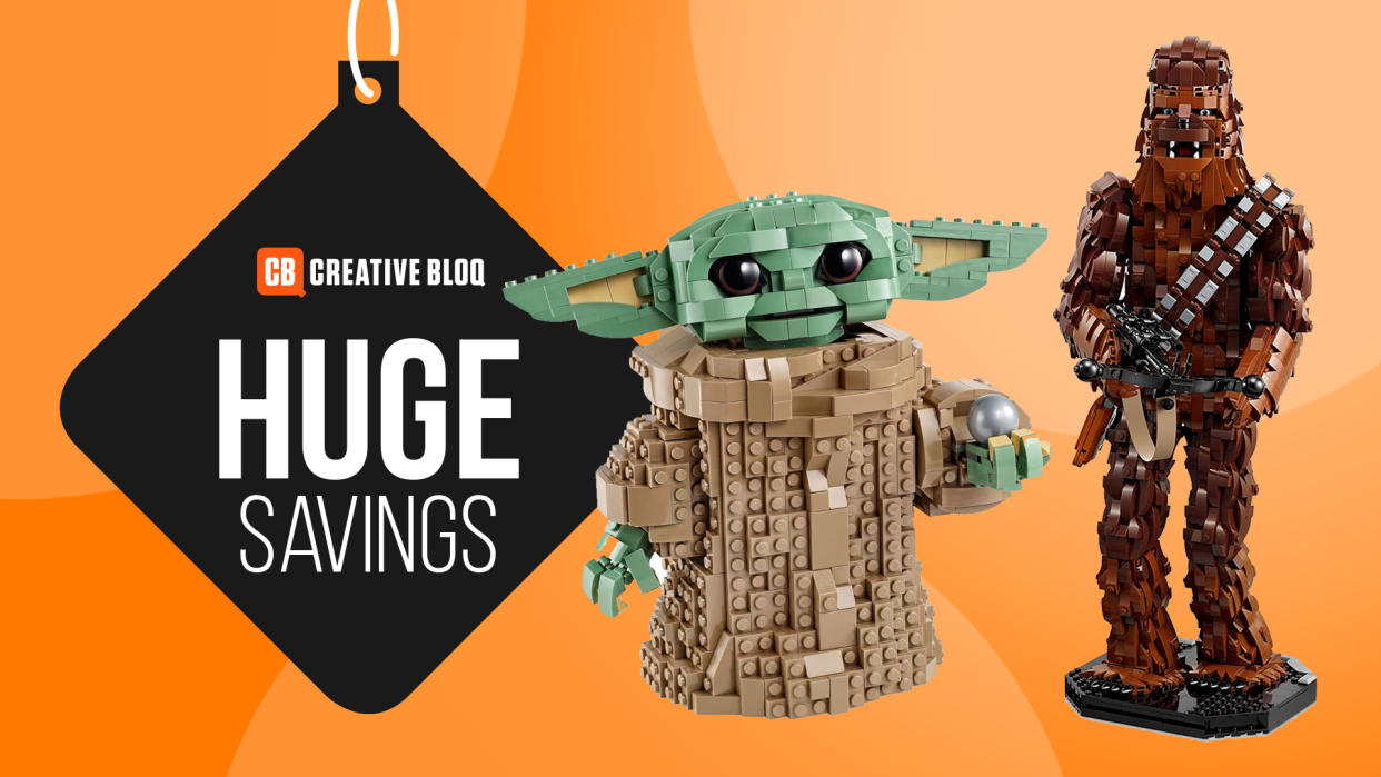  Two of the best Lego Star Wars deals for Lego May the 4th Star Wars Day show Lego Baby Yoda and Lego Chewbacca. 