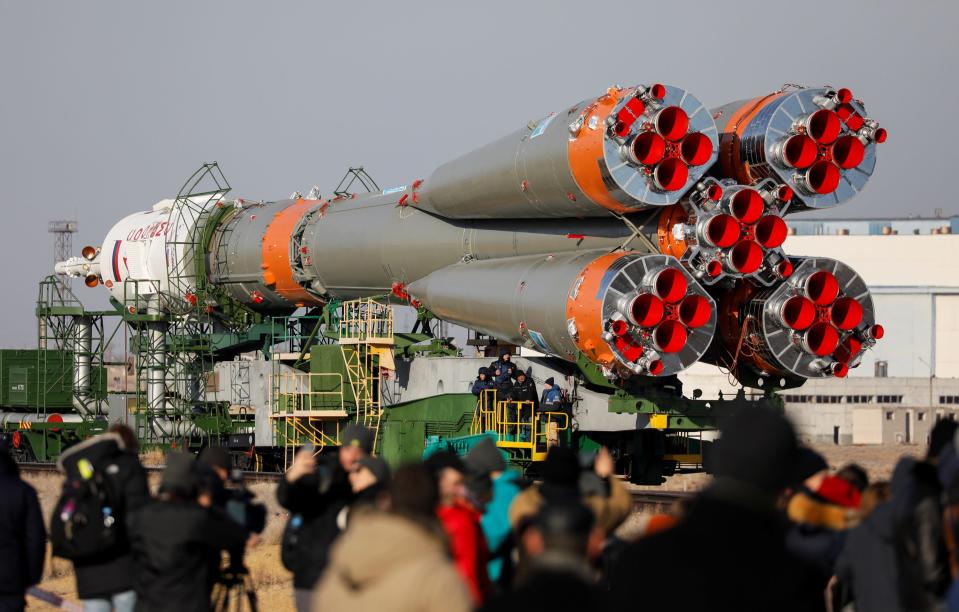 russian soyuz rocket ms 12 roscosmos baikonur cosmodrome kazakhstan 2019 03 12T081345Z_519088922_RC145C76C570_RTRMADP_3_SPACE STATION SOYUZ.JPG