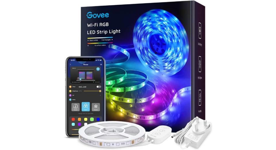 Alexa-enabled Govee Smart WiFi APP Controlled LED Strip Lights