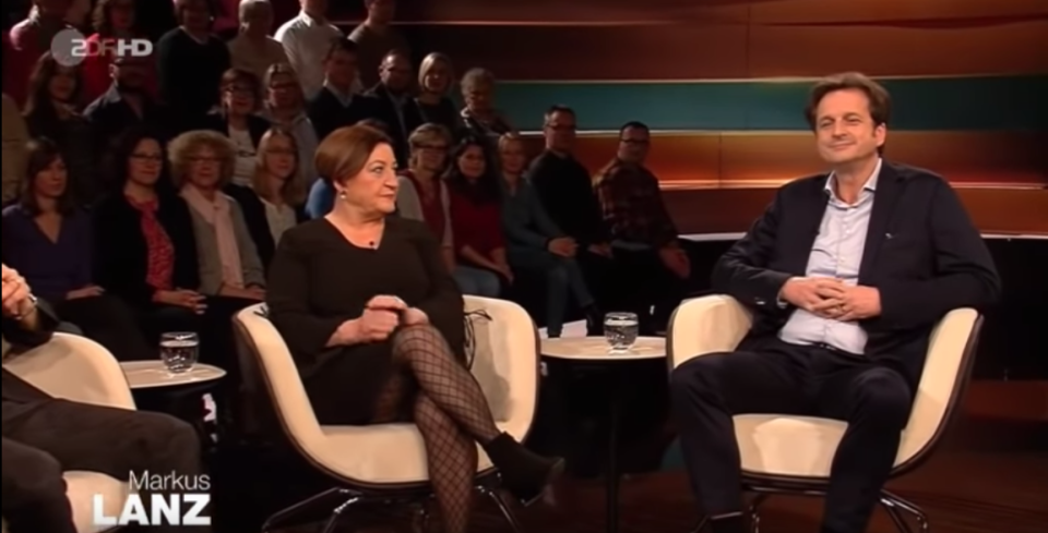 Psychologe Stephan Grünewald (r.) stellt steile Thesen auf (Bild: Screenshot ZDF)