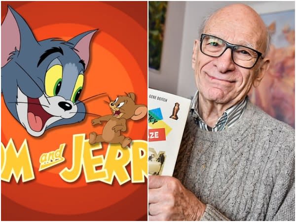《湯姆貓與傑利鼠》動畫師Gene Deitc過世。（圖／翻攝自推特）
