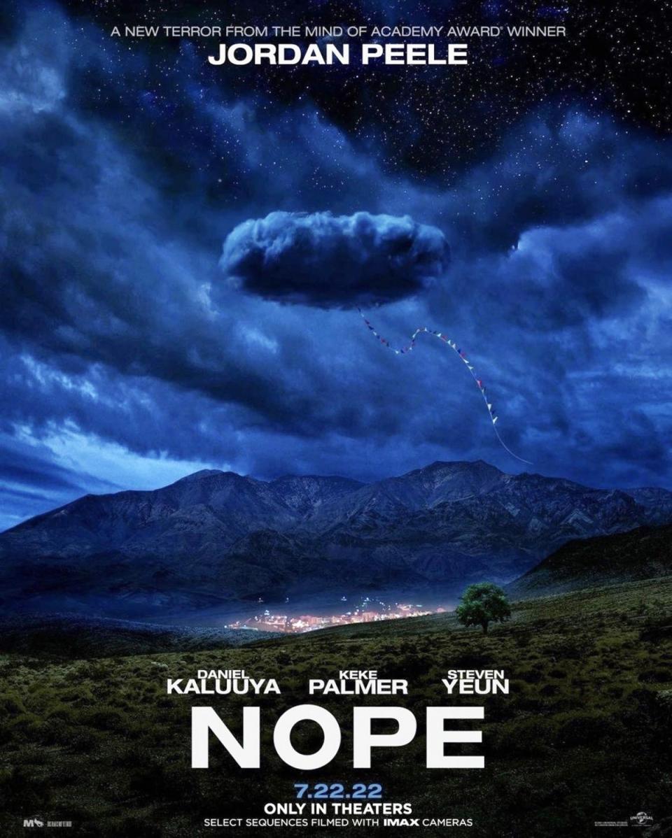 When the first poster was released, featuring a string of flags dangling from a cloud and the title in all caps, some people thought 