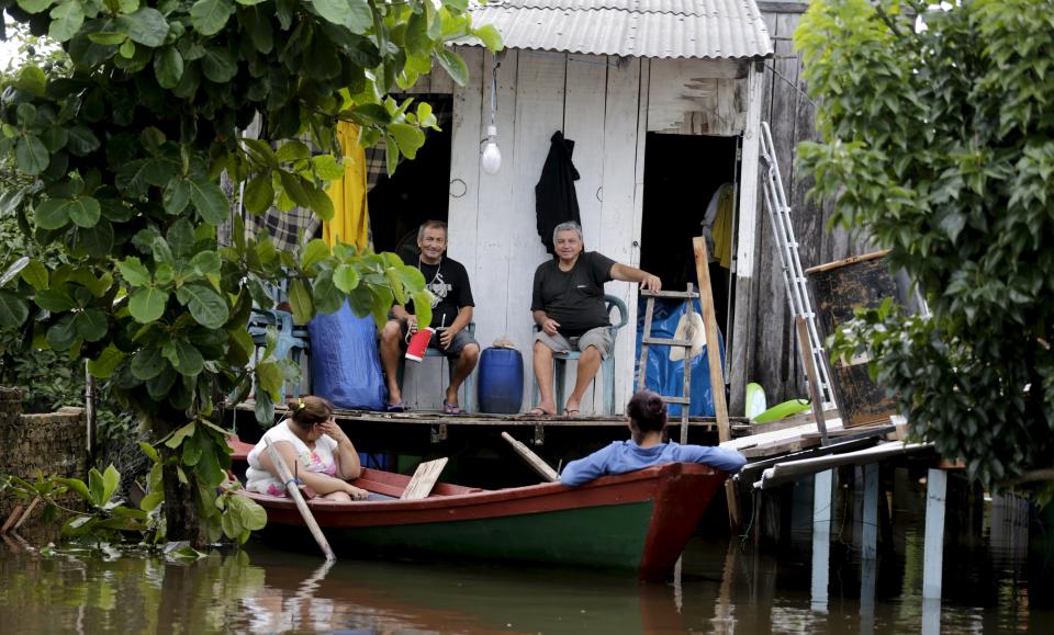 Severe flooding in South America