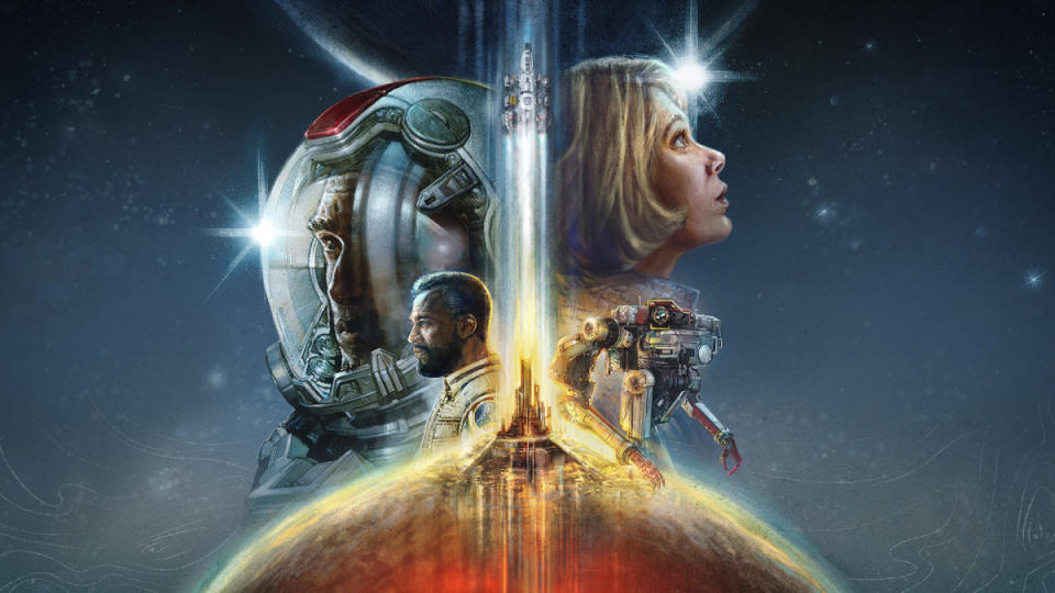 Games like Starfield arrive on Game Pass on day one.<p>Bethesda</p>