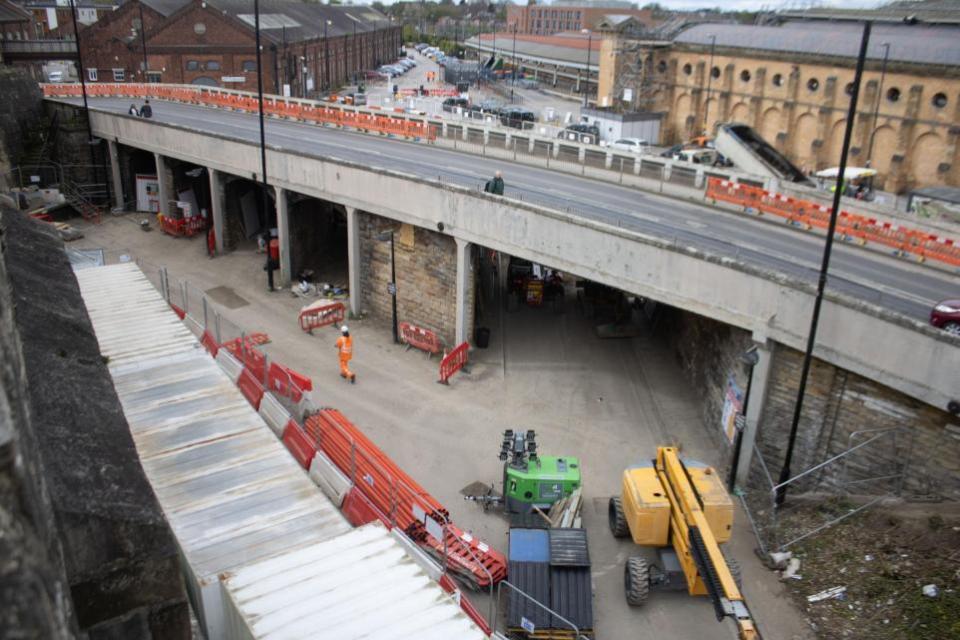 York Press: The Queen Street Bridge site where archaeologists have been working