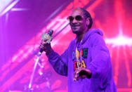 <p>The laid-back rapper was a surprise guest during Jamiroquai’s show on April 13. (Photo: Rich Fury/Getty Images for Coachella) </p>