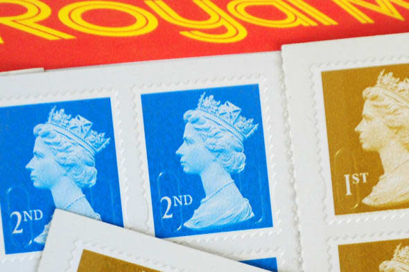 File photo dated 27/3/2012 of first and second-class stamps. The price of a first-class stamp is to increase by 2p to 62p and second class by 3p to 53p from the end of March, the Royal Mail announced today. PRESS ASSOCIATION Photo. Issue date: Friday February 28, 2014. See PA story INDUSTRY Stamps. Photo credit should read: Rui Vieira/PA Wire