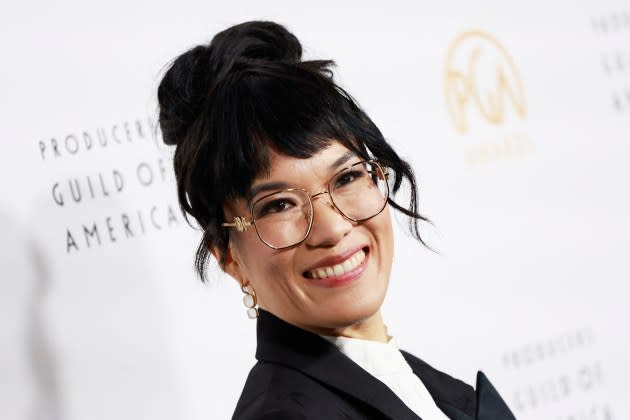 Ali Wong at the 35th Annual Producers Guild Awards on Feb. 25 in Hollywood.  - Credit: MICHAEL TRAN/AFP/Getty Images