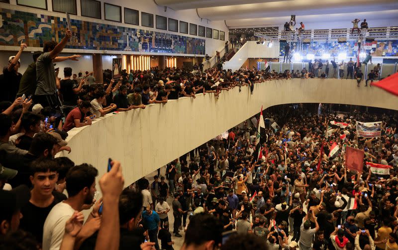 Protest against corruption in Baghdad