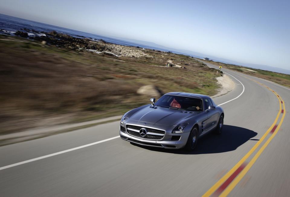 <p>When an automaker designates its models with letter combinations, the same blends are bound to come up more than once. But though they were both luxury automobiles with V-8 engines, the SLS produced by <a href="https://www.caranddriver.com/cadillac" rel="nofollow noopener" target="_blank" data-ylk="slk:Cadillac;elm:context_link;itc:0;sec:content-canvas" class="link ">Cadillac</a> was an entirely different beast from the one made by Mercedes-Benz.</p><p>In one corner was a veritable supercar with gullwing doors and 622 horsepower. In the other, the Seville Luxury Sedan, which offered less than half that output and shared its front-drive underpinnings with the Pontiac Bonneville and Buick LeSabre.</p><p>Not that we have anything against big American luxury sedans, mind you. But the Seville was a far cry from the world-class cars Cadillac makes today—or AMG's first stand-alone model, which remains one of the best performers ever to wear the three-pointed star.</p>