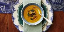 <p>Save time by making this soup up to two days in advance. Then, fry up the sage and shiitakes right before serving.</p><p><em><a href="https://www.goodhousekeeping.com/food-recipes/easy/a34568/savory-pumpkin-and-sage-soup/" rel="nofollow noopener" target="_blank" data-ylk="slk:Get the recipe for Savory Pumpkin and Sage Soup »;elm:context_link;itc:0;sec:content-canvas" class="link ">Get the recipe for Savory Pumpkin and Sage Soup »</a></em><br></p><p><strong>RELATED: </strong><a href="https://www.goodhousekeeping.com/food-recipes/easy/g27927452/fall-soups/" rel="nofollow noopener" target="_blank" data-ylk="slk:34 Tasty Fall Soups for Chilly Autumn Nights;elm:context_link;itc:0;sec:content-canvas" class="link ">34 Tasty Fall Soups for Chilly Autumn Nights</a></p>