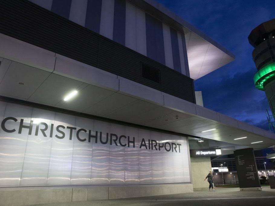 Two of the new cases arrived separately at Christchurch Airport on 20 June: AFP/Getty