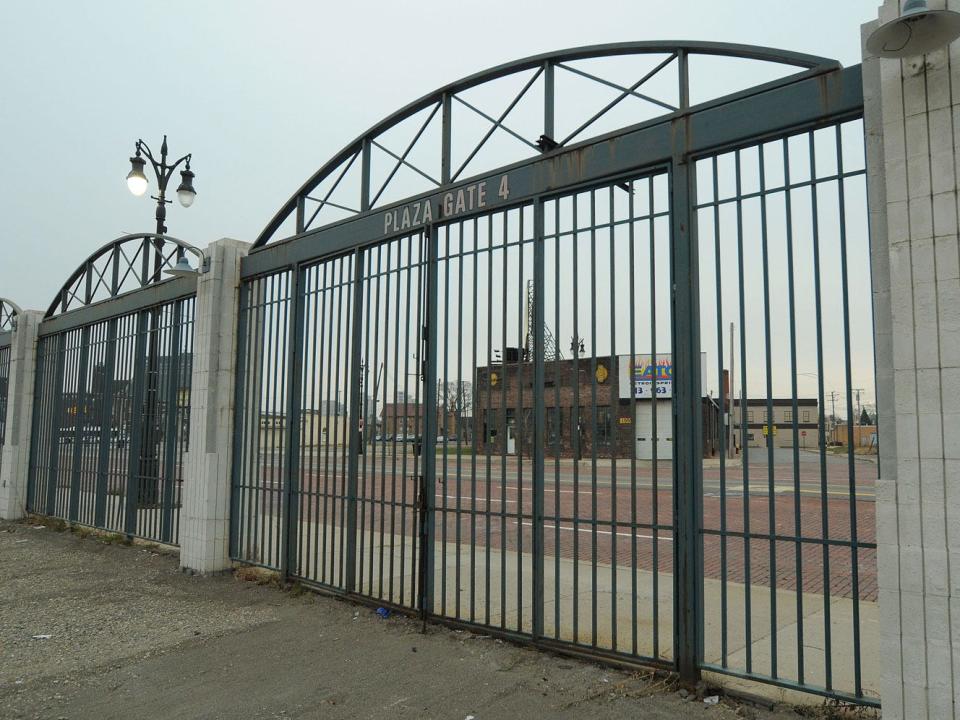 Tiger Stadium demolition