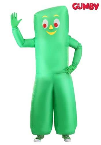 Inflatable Gumby Costume Adult