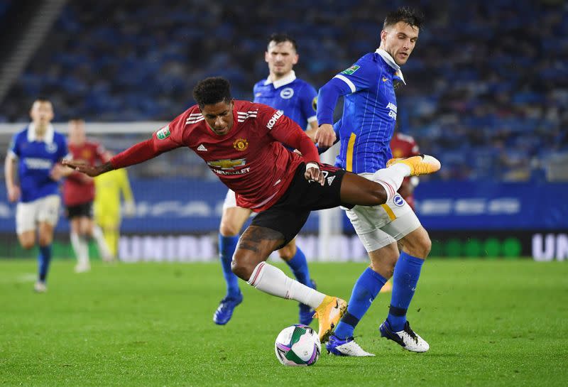 Carabao Cup Fourth Round - Brighton & Hove Albion v Manchester United